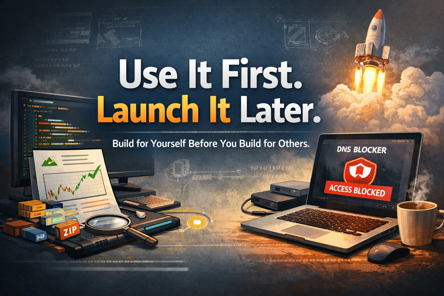 Featured image for Use It First. Launch It Later.